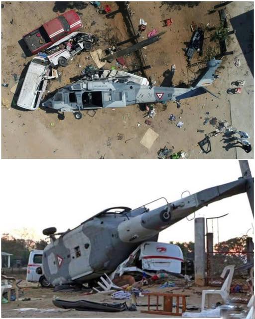 Ki.II.ed14 Military helicopter cr.ash.es in Mexico
