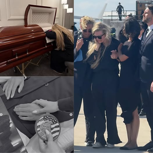 Erika Collapses at Husband’s Casket After Daughter’s Two-Word Question