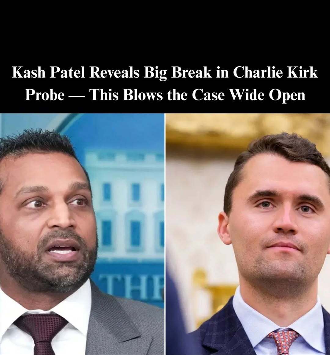 Kash Patel Reveals Big Break in Charlie Kirk Probe