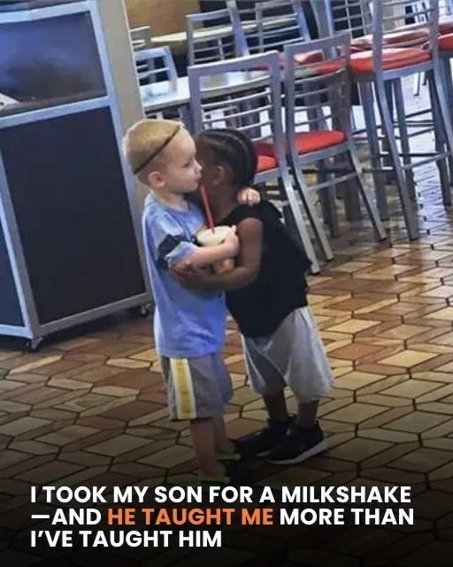 I Took My Son for a Milkshake—And He Taught Me More Than I’ve Taught Him
