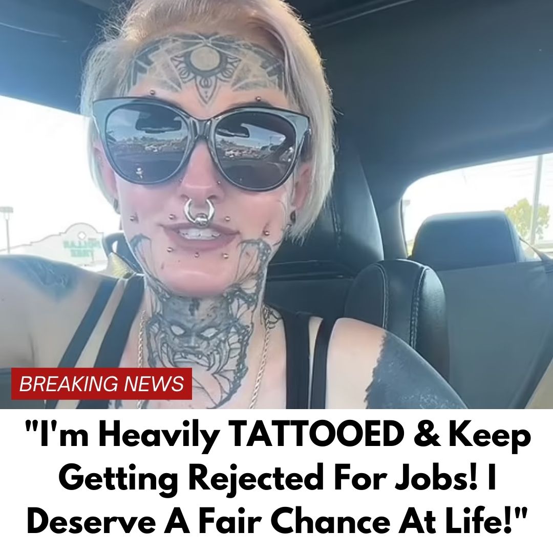 “I’m Heavily TATTOOED & Keep Getting Rejected For Jobs! I Deserve A Fair Chance At Life!”