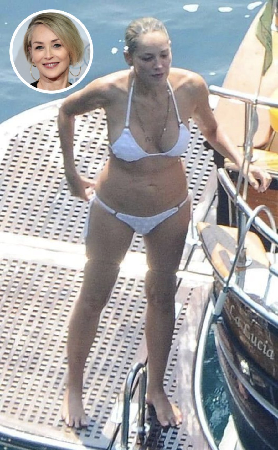 66-Year-Old Sharon Stone Turns Heads After Fans Spot Unexpected Detail In Bikini Photo!