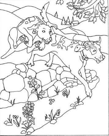 Find Heart, Rabbit, Chicken Drumstick and Fish