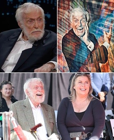 Dick Van Dyke moved forward, almost a century old and glowing with youthful charm.