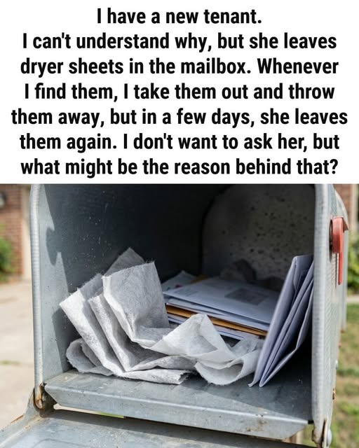 What It Means If You Find a Dryer Sheet in Your Mailbox!