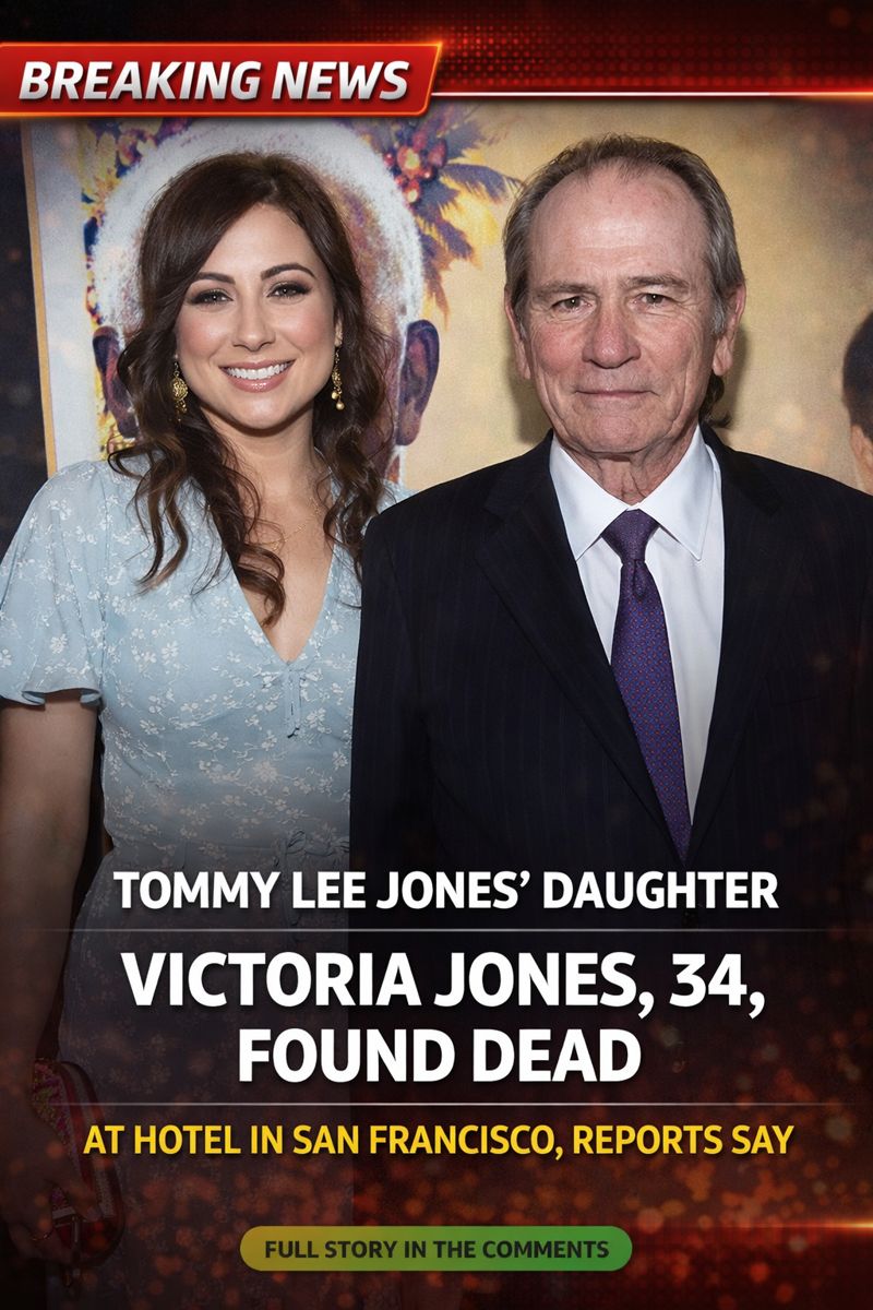 Tommy Lee Jones’ Daughter Victoria Jones, 34, Found Dead at Hotel