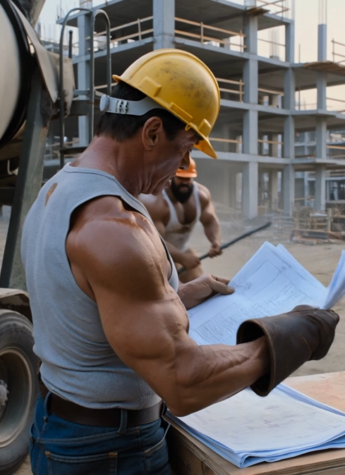 The Most Muscular Construction Worker You’ll Ever See – Built Different 💪