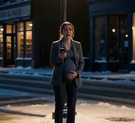 An Arrogant High-Society Woman Tried to Drive Away a Pregnant Stranger in the Cold
