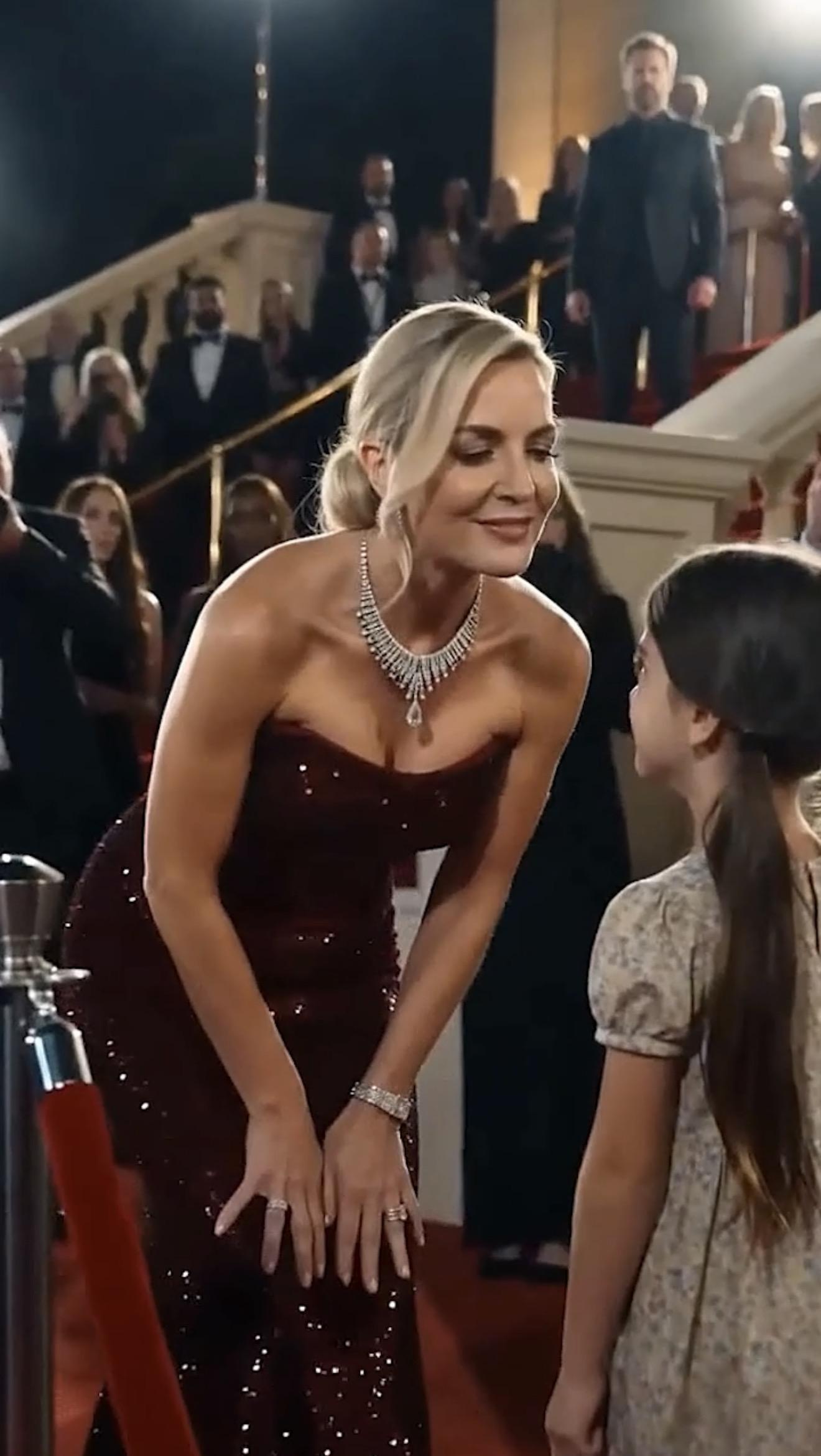 Glamorous Star Meets Crying Girl on Red Carpet – “It Was an Accident” Shocking Moment (Part 1
