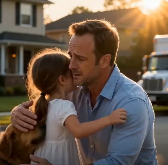 A Father Was Closing His Moving Truck—When His Daughter Ran Out Screaming For Him Not To Leave!