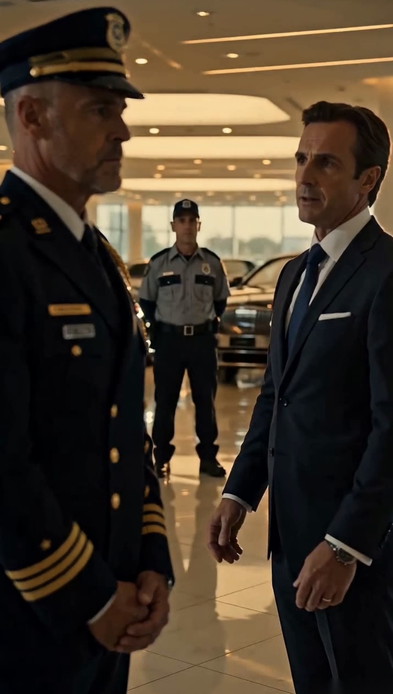 Arrogant Millionaire Humiliates Security Guard – “I’d Rather Be Poor and Kind” Shocking Reveal That Ends in Tears
