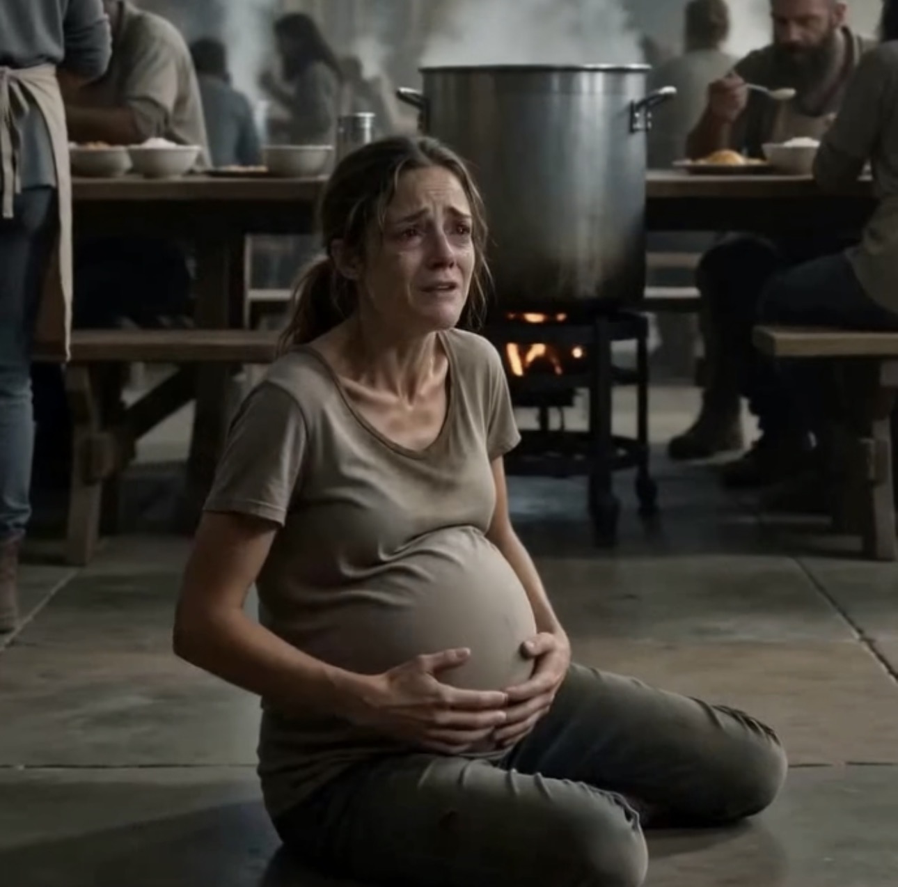 She Wasn’t Begging in a Church. She Was Home.