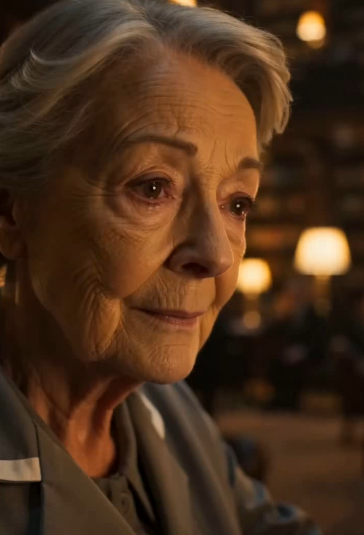 The Billionaire Froze When The Elderly Woman Walked Into The Room