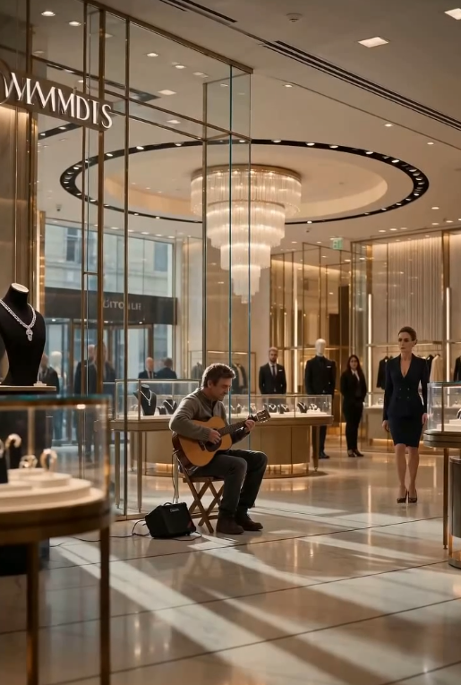 She Recognized the Lobby Musician… and Everything Changed