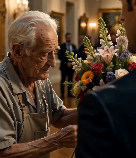 He Looked Down on the Old Florist—Then the Entire Room Fell Silent