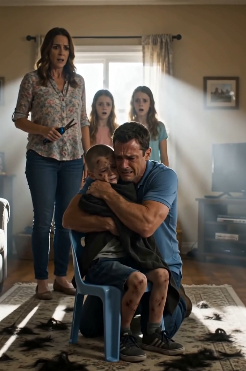 A Father Comes Home To Find His Girl Broken And Crying
