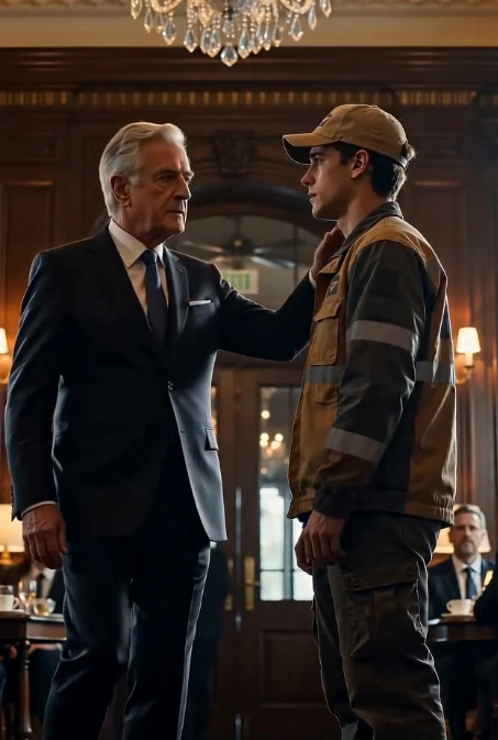 **The Young Worker Entered the Luxury Restaurant—Then the Older Man Recognized Him**