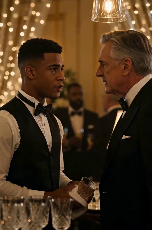 The Powerful Guest Approached the Young Waiter—Then Offered His Hand